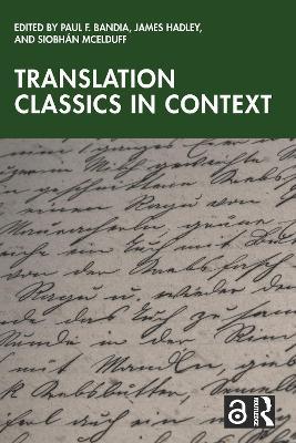 Translation Classics in Context - cover
