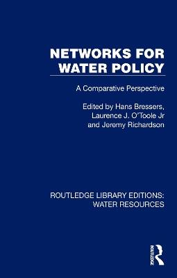 Networks for Water Policy: A Comparative Perspective - cover
