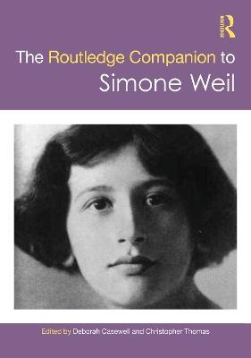 The Routledge Companion to Simone Weil - cover
