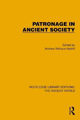Patronage in Ancient Society - cover