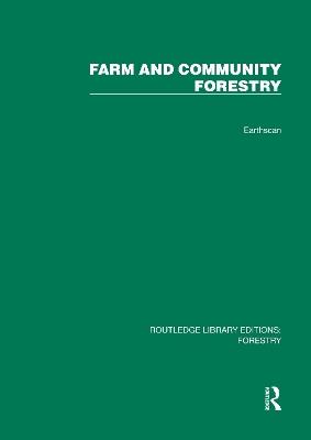 Farm and Comunity Forestry - Gerald Foley,Geoffrey Barnard - cover