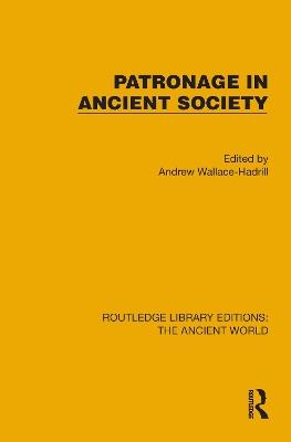Patronage in Ancient Society - cover