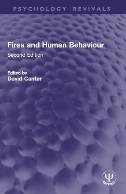 Fires and Human Behaviour: Second Edition - cover