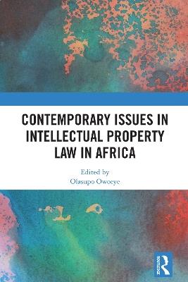 Contemporary Issues in Intellectual Property Law in Africa - cover