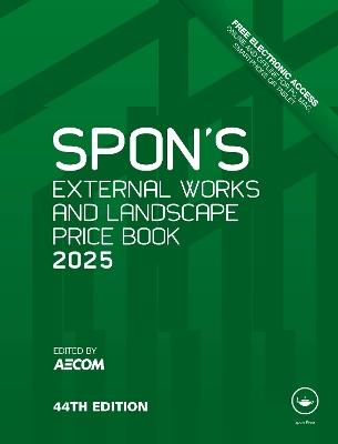 Spon's External Works and Landscape Price Book 2025 - cover