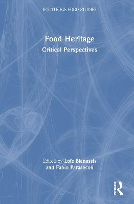 Food Heritage: Critical Perspectives - cover