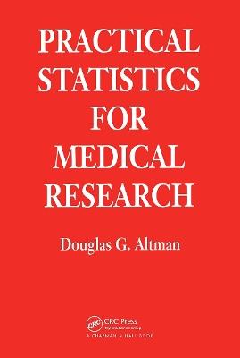 Practical Statistics for Medical Research - Douglas G. Altman - cover