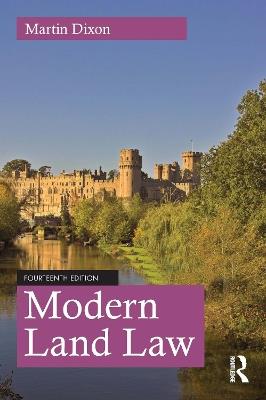 Modern Land Law - Martin Dixon - cover