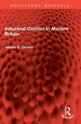 Industrial Conflict in Modern Britain - James E Cronin - cover