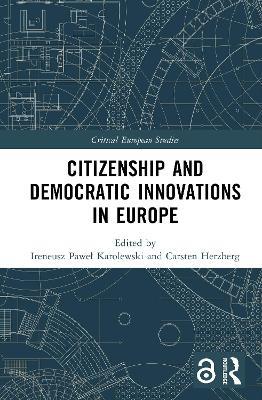 Citizenship and Democratic Innovations in Europe - cover