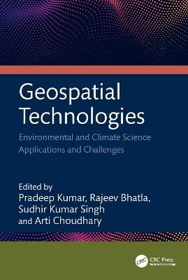 Geospatial Technologies: Environmental and Climate Science Applications and Challenges - cover
