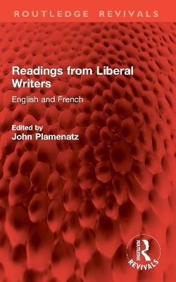 Readings from Liberal Writers: English and French - cover