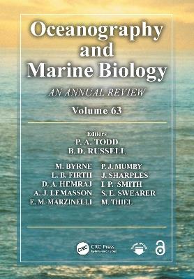 Oceanography and Marine Biology: An Annual Review - cover