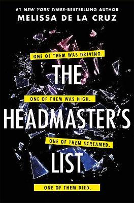 The Headmaster's List - Melissa de la Cruz - cover