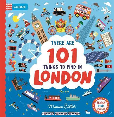 There Are 101 Things to Find in London: A Search and Find Book - Campbell Books - cover