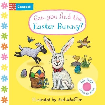 Can You Find The Easter Bunny?: A soft flaps book - Campbell Books - cover