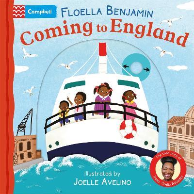 Coming to England: A Push, Pull, Slide Book - Floella Benjamin - cover