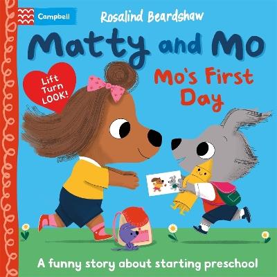 Mo's First Day: A funny lift-the-flap story about starting preschool - Campbell Books - cover