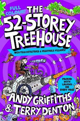 The 52-Storey Treehouse: Colour Edition! - Andy Griffiths - cover