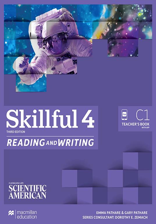 Skillful. C1. Teacher's premium pack. Reading and writing. Con app. Vol. 4 - Emma Pathare,Gary Pathare - copertina