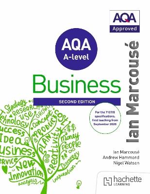 AQA Business for A Level (Marcousé) Second Edition - Ian Marcouse,Andrew Hammond,Nigel Watson - cover