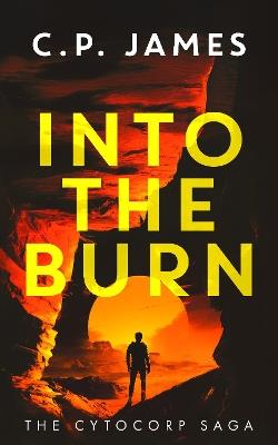 Into the Burn: A Dystopian Adventure - C.P. James - cover