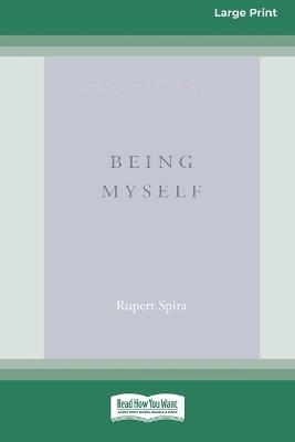 Being Myself (Large Print 16 Pt Edition) - Rupert Spira - cover