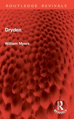 Dryden - William Myers - cover