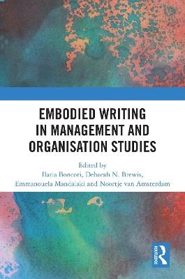 Embodied Writing in Management and Organisation Studies - cover