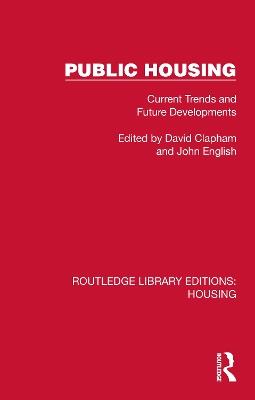 Public Housing: Current Trends and Future Developments - cover