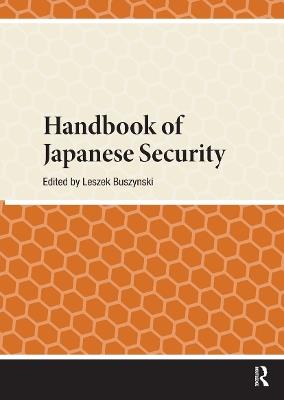 Handbook of Japanese Security - cover