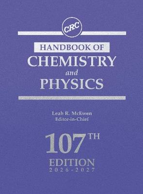 CRC Handbook of Chemistry and Physics - cover