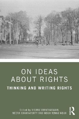On Ideas about Rights: Thinking and Writing Rights - cover