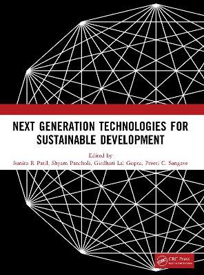 Next Generation Technologies for Sustainable Development - cover