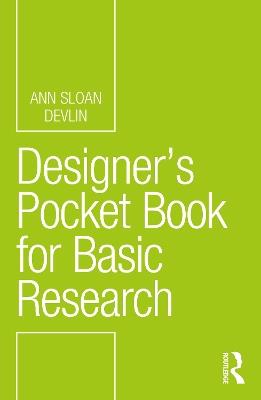 Designer’s Pocket Book for Basic Research - Ann Devlin - cover