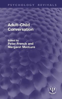 Adult–Child Conversation - cover
