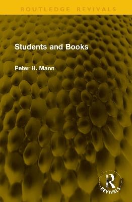 Students and Books - Peter H. Mann - cover