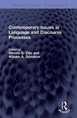 Contemporary Issues in Language and Discourse Processes - cover