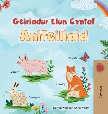 First Picture Dictionary - Animals (Welsh Children's Book) - Kidkiddos Books - cover