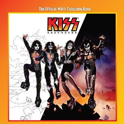 The Official KISS Colouring Book - cover