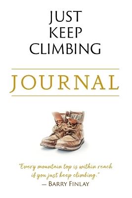 Just Keep Climbing Journal - Barry Finlay - cover