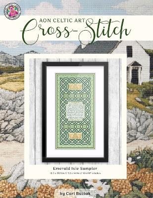 Emerald Isle Sampler: Celtic Cross-Stitch Chart, 7.2" x 14.1", Fun & Easy Counted Cross Stitch Pattern for Adults - Cari Buziak - cover