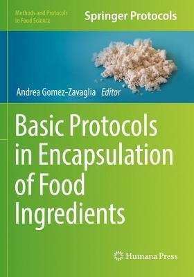 Basic Protocols in Encapsulation of Food Ingredients - cover