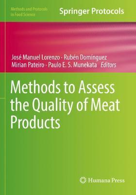 Methods to Assess the Quality of Meat Products - cover