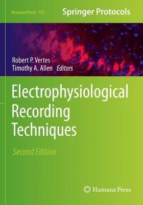 Electrophysiological Recording Techniques - cover