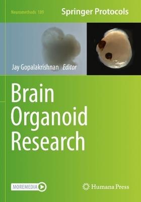 Brain Organoid Research - cover