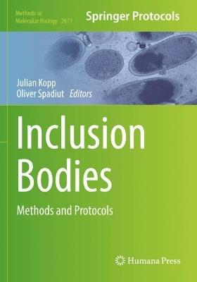 Inclusion Bodies: Methods and Protocols - cover