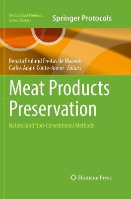 Meat Products Preservation: Natural and Non-Conventional Methods - cover