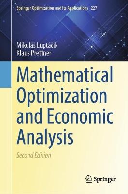 Mathematical Optimization and Economic Analysis - Mikuláš Luptáčik,Klaus Prettner - cover
