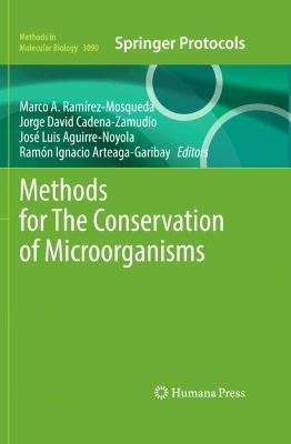 Methods for The Conservation of Microorganisms - cover